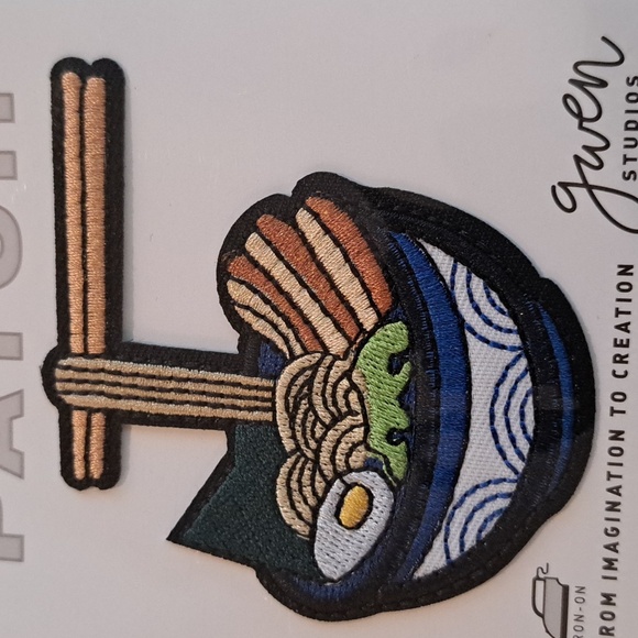 Ramen Patch Iron-on 1 Patch NEW - Picture 3 of 6
